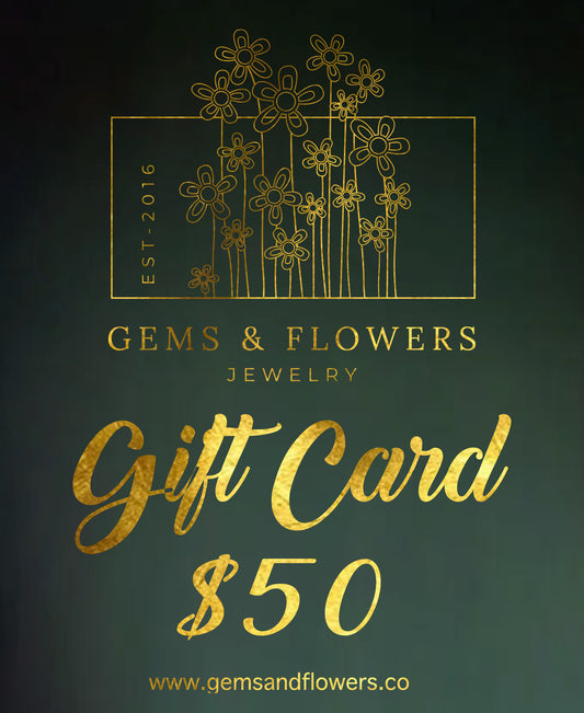 GEMS & Flowers Gift Card