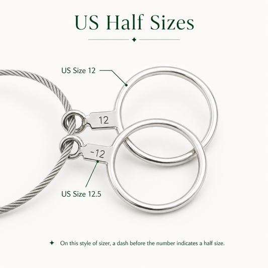 Professional Metal Ring Sizer