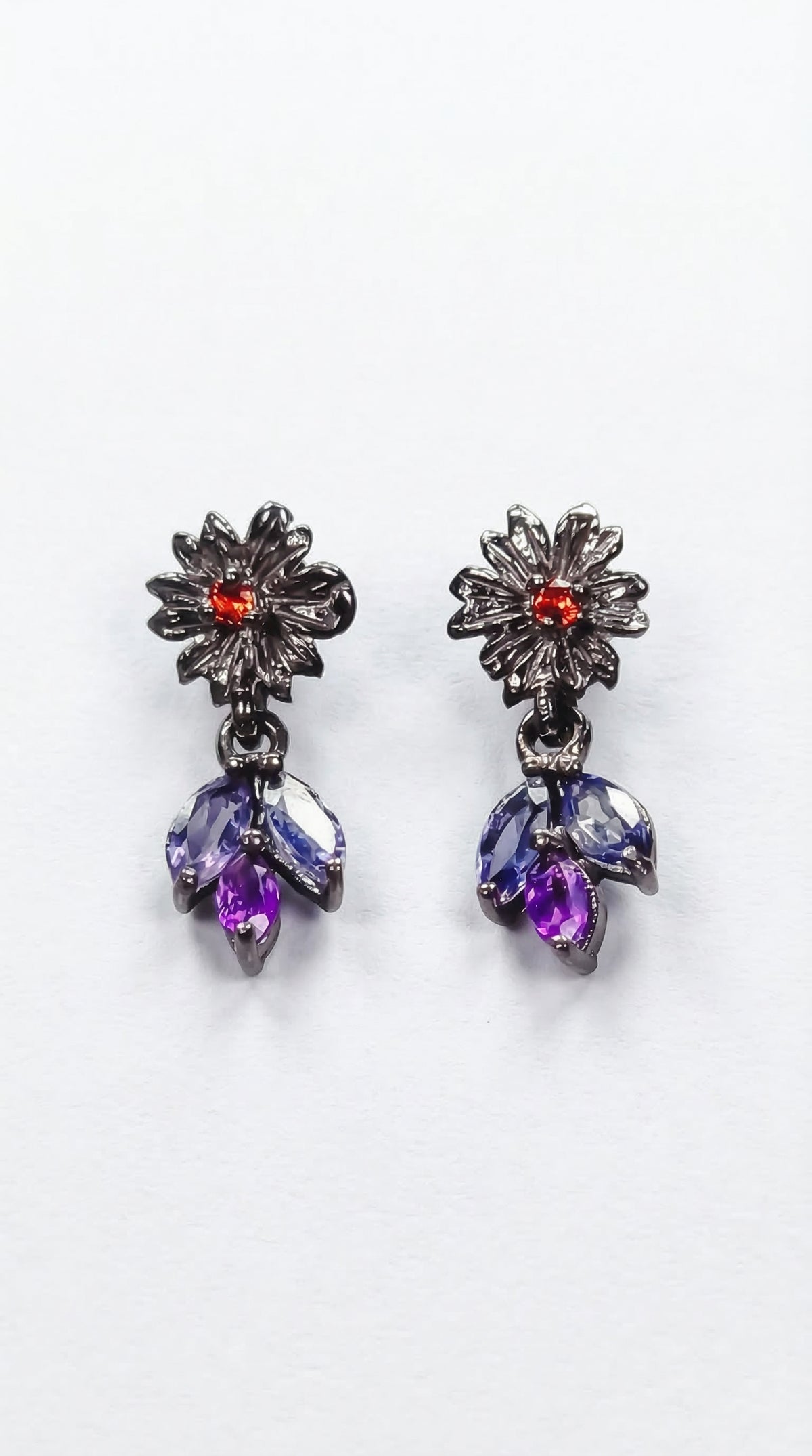 925 Silver Blue Iolite Earrings, main product image