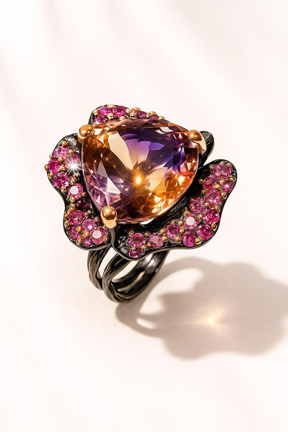 925 Sterling Silver Ametrine Ring, main product image