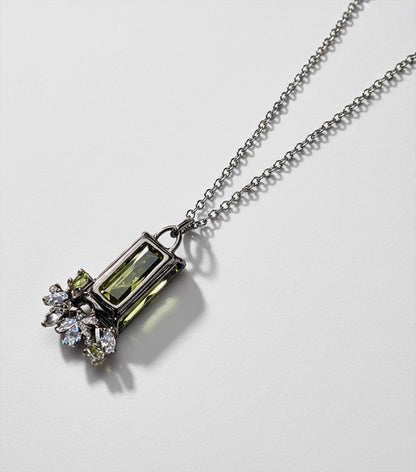 925 Sterling Silver Ametrine Necklace, additional angle