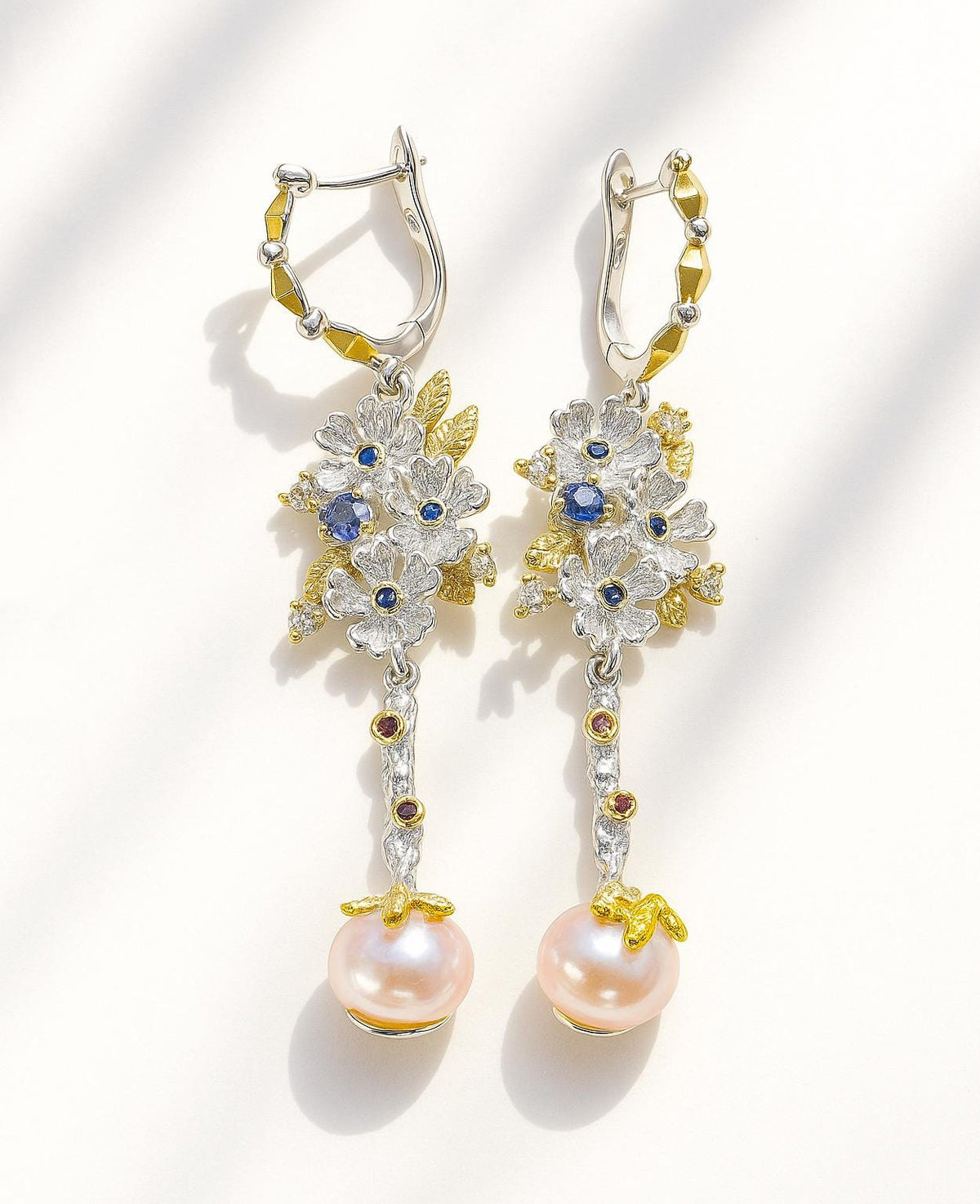925 Sterling Silver Freshwater Pearl Earrings, main product image