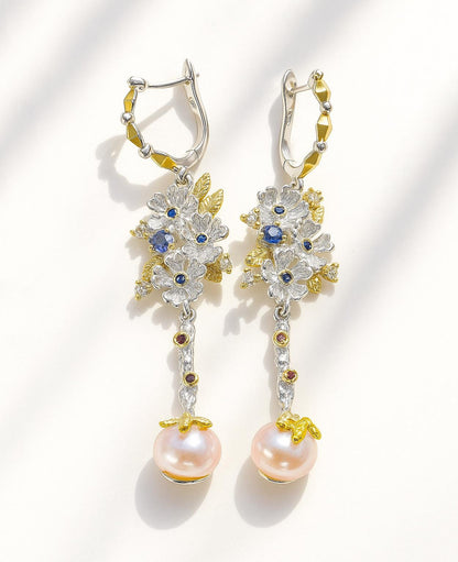 925 Sterling Silver Freshwater Pearl Earrings, main product image