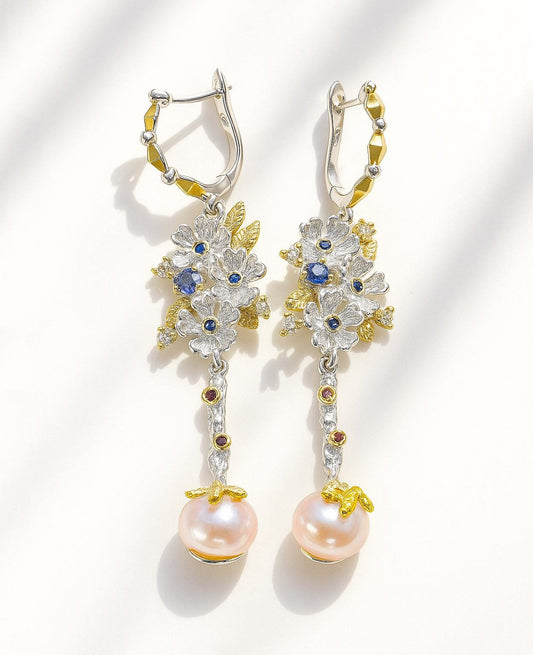 925 Sterling Silver Freshwater Pearl Earrings, main product image