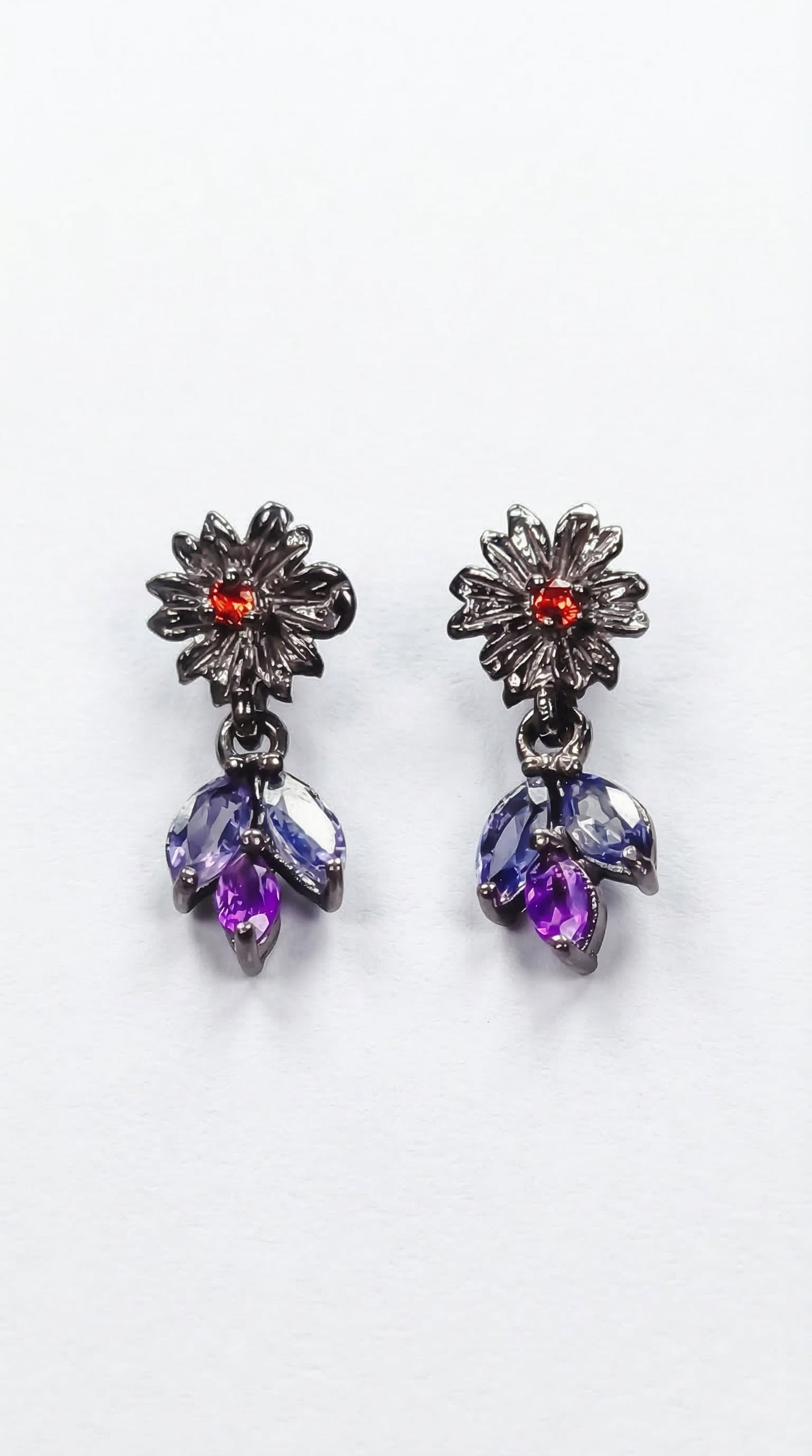925 Silver Blue Iolite Earrings, main product image