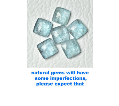 925 sterling silver blue kyanite wide band ring