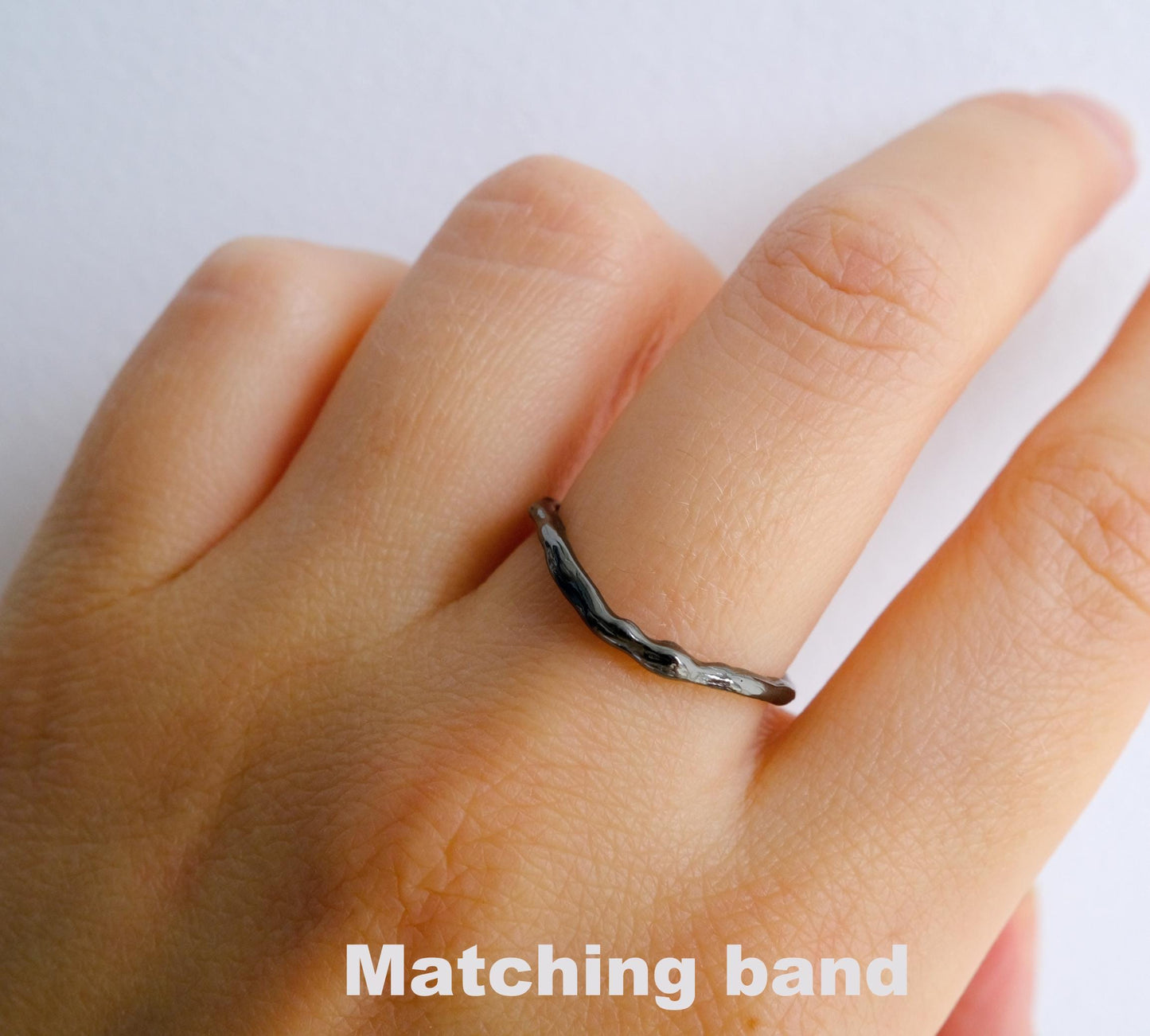 925 sterling silver rainbow opal branch pear ring