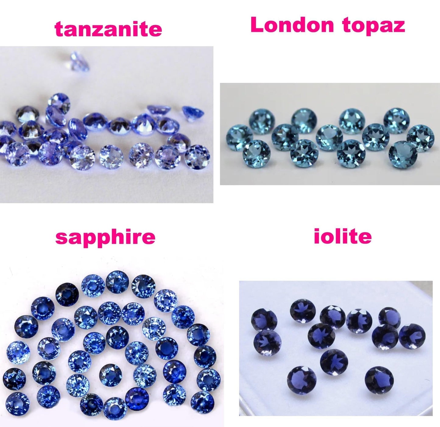 925 Sterling Silver Tanzanite Cuff Bracelet