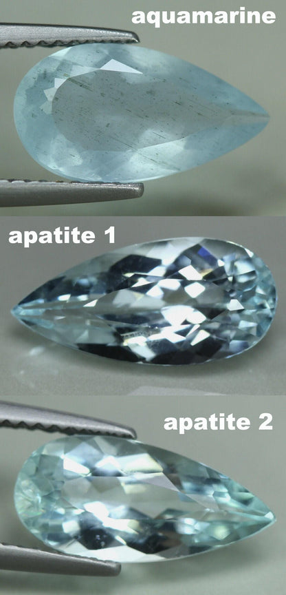 925 Sterling Silver Aquamarine Ring, worn on hand, image 14