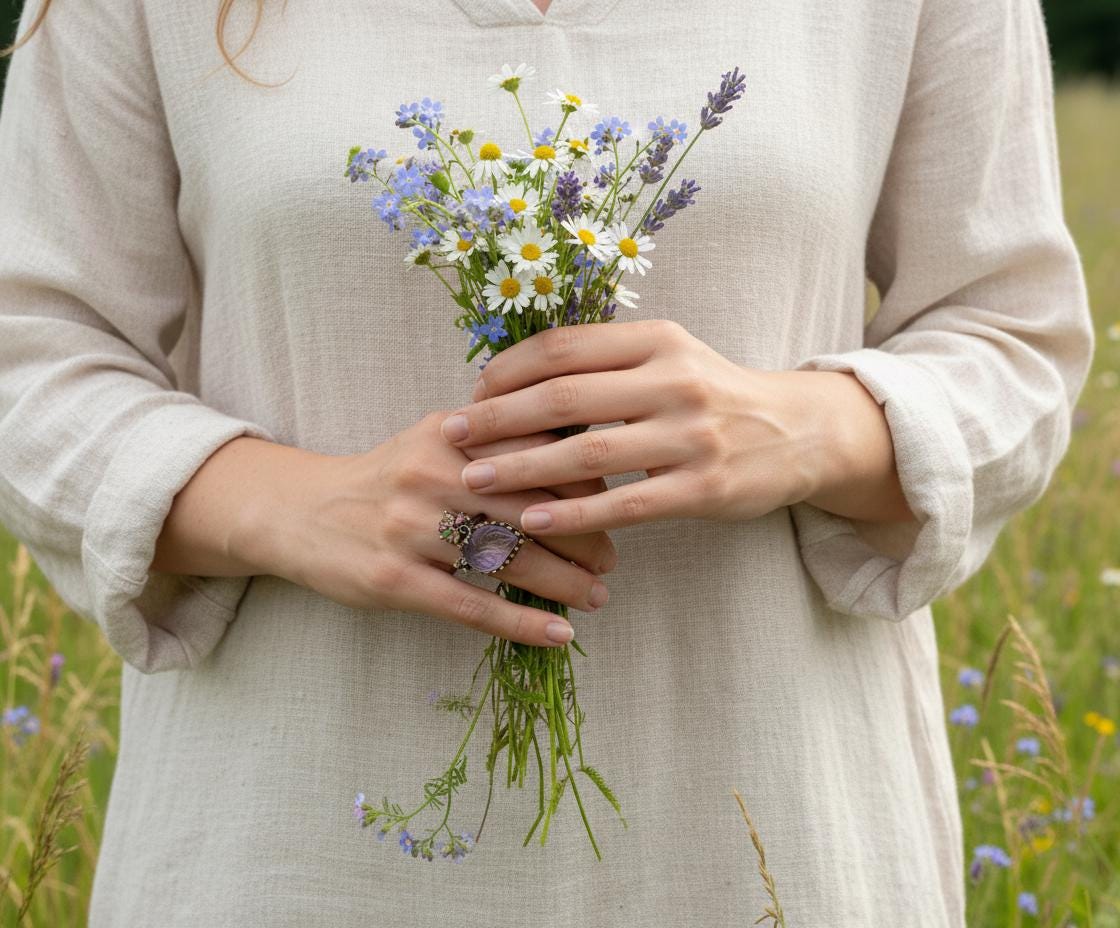925 Sterling Silver Ametrine Leaf Ring