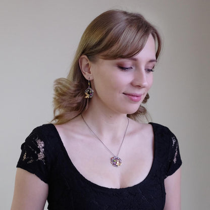 925 sterling silver butterfly peridot ring