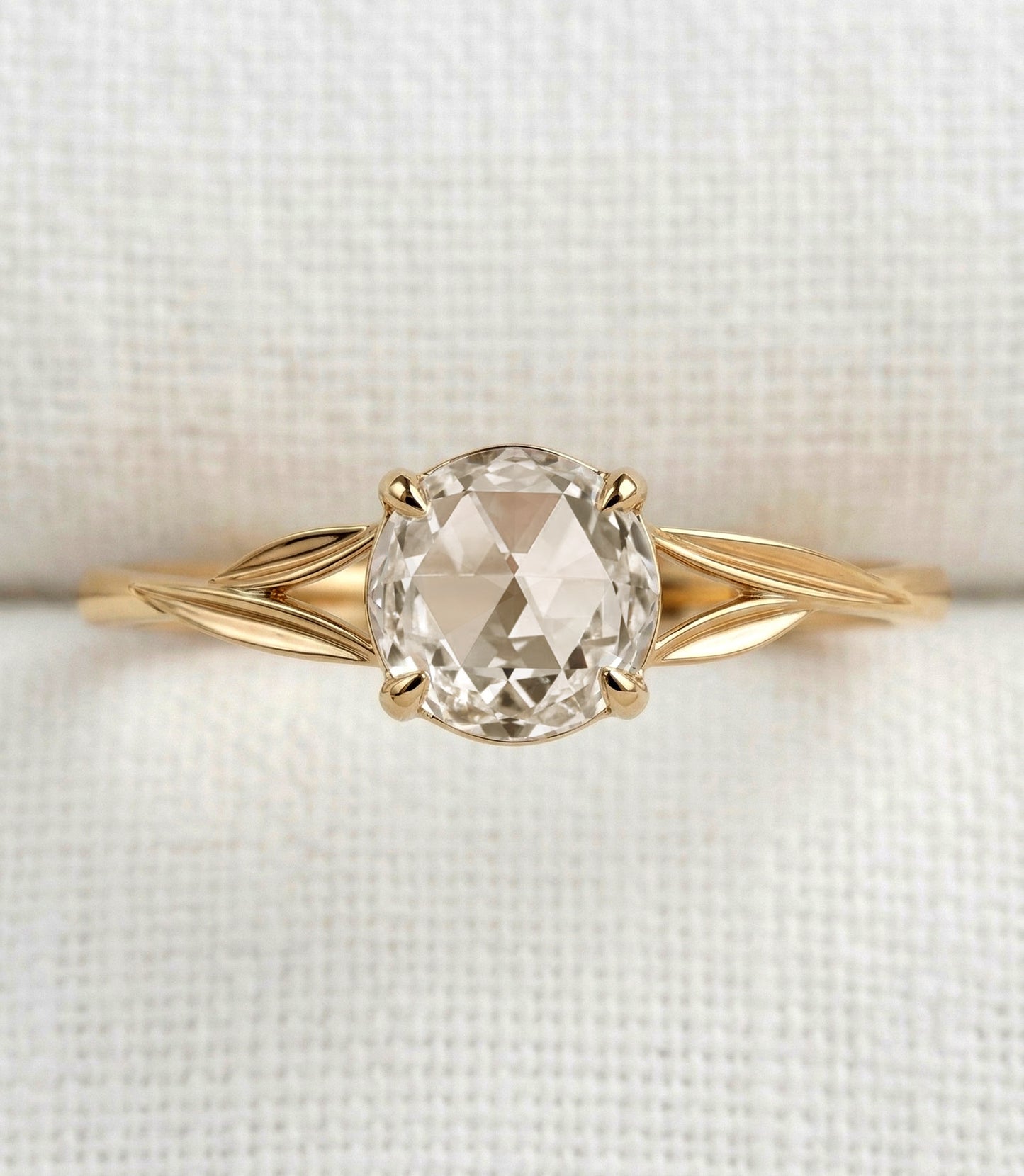 14K Gold Diamond Engagement Ring Set