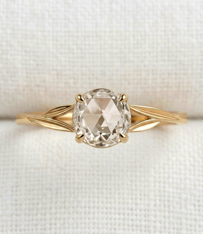 14K Gold Diamond Engagement Ring Set