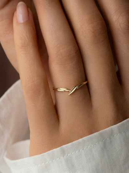 14K Gold Diamond Engagement Ring Set